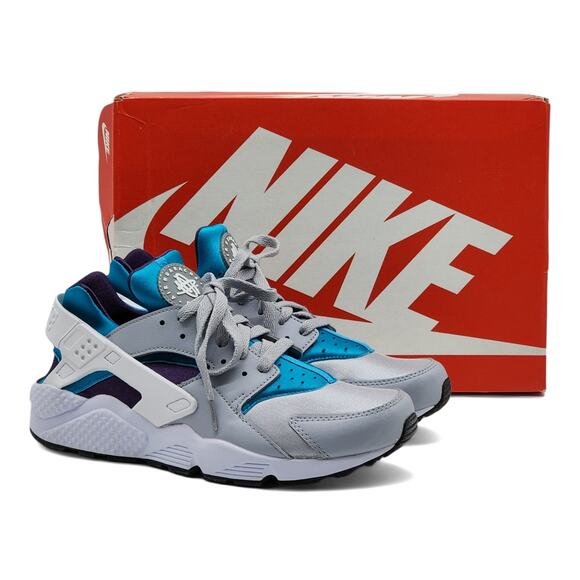 Nike Air Huarache Wolf Grey/White-Aquatone (10) NWB